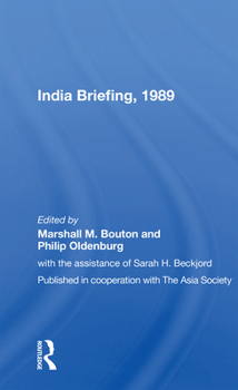 Paperback India Briefing, 1989 Book