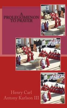 Paperback A Prolegomenon to Prayer Book