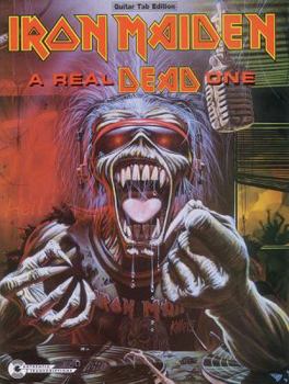 Paperback Iron Maiden -- A Real Dead One: Guitar/Tab/Vocal [With Color Poster] Book