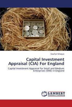Paperback Capital Investment Appraisal (CIA) for England Book