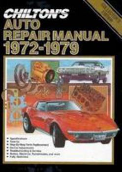Hardcover Chilton's Auto Repair Manual 1972-79 Book