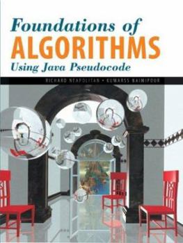 Hardcover Foundations of Algorithms: Using Java Pseudocode Book