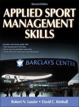 Hardcover Applied Sport Management Skills Book