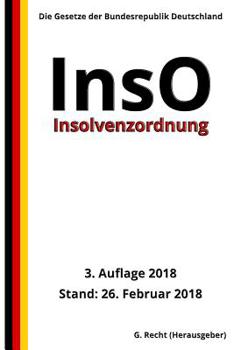 Paperback Insolvenzordnung - InsO, 3. Auflage 2018 [German] Book