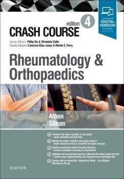 Paperback Crash Course Rheumatology and Orthopaedics Book