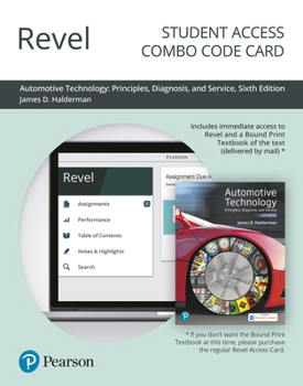 Printed Access Code Revel for Automotive Technology -- Combo Access Card Book