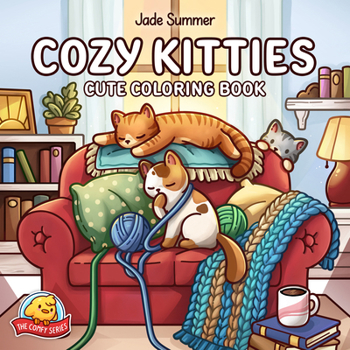 Paperback Cozy Kitties: Cute Coloring Book