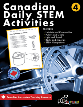 Paperback Canadian Daily Stem Activities Grade 4 Book