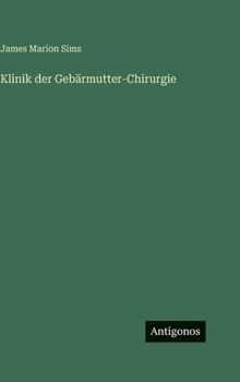 Hardcover Klinik der Gebärmutter-Chirurgie [German] Book