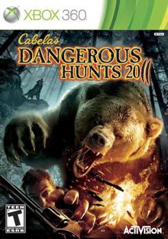 Game - Xbox 360 Cabelas Dangerous Hunts 2011 Book
