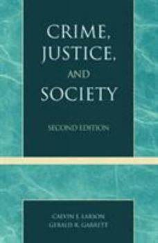 Paperback Crime, Justice, and Society Book