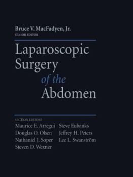 Paperback Laparoscopic Surgery of the Abdomen Book
