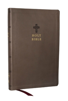Imitation Leather KJV Holy Bible: Value Ultra Thinline, Charcoal Leathersoft, Red Letter, Comfort Print: King James Version Book