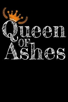 Paperback Queen of Ashes: Queen Crown Notebooks Gratitude Journal 6x9 100 noBleed Book