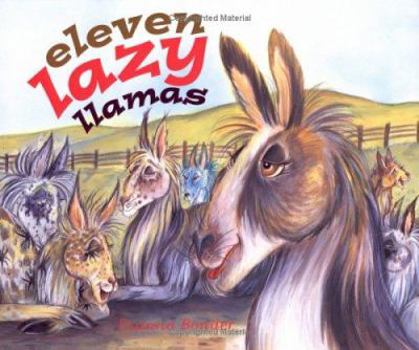 Hardcover Eleven Lazy Llamas Book