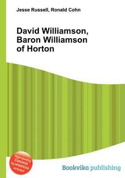 David Williamson, Baron Williamson of Horton