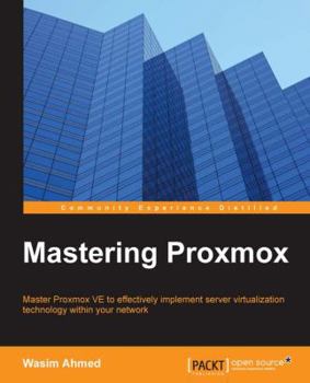 Paperback Mastering Proxmox Book