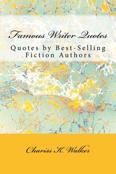 Paperback Famous Writer Quotes [Large Print] Book