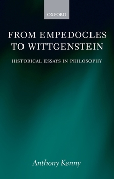 Hardcover From Empedocles to Wittgentstein Book