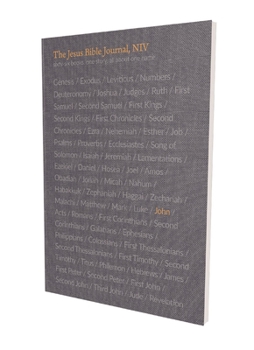 Paperback The Jesus Bible Journal, John, Niv, Paperback, Comfort Print Book