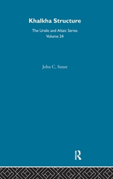 Hardcover Khalkha Structure Book