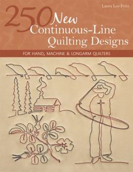 Paperback 250 New Continuous-Line Quilting Designs-Print-on-Demand-Edition: For Hand, Machine & Longarm Quilters Book