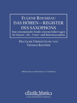 Paperback Saxophone High Tones - German Edition Book