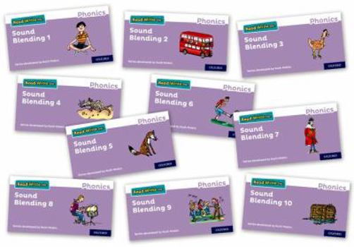 Paperback Read Write Inc. Phonics: Sound Blending Books - Mixed Pack of 10 (1 of each) Book