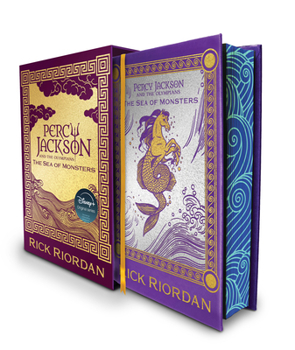 Hardcover Percy Jackson and the Olympians the Sea of Monsters Deluxe Collector's Edition Book
