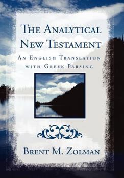 Hardcover The Analytical New Testament Book