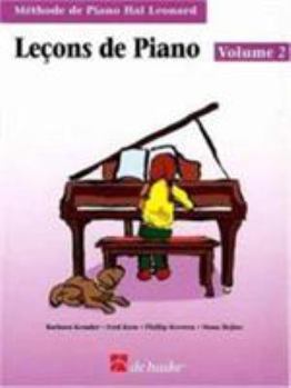 Paperback Piano Lessons Book 2 - French Edition: Hal Leonard Student Piano Library Book