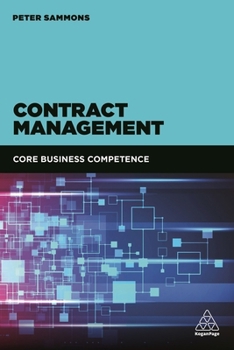 Paperback Contract Management: Core Business Competence Book