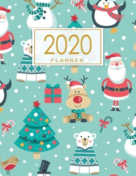 2020 Planner: Weekly & Monthly Planner, Calendar Views, Notes and Address Christmas Planner