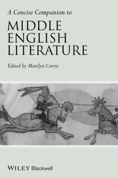 Hardcover A Concise Companion to Middle English Literature Book