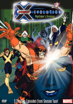 DVD X-Men Evolution: Mystique's Revenge Book