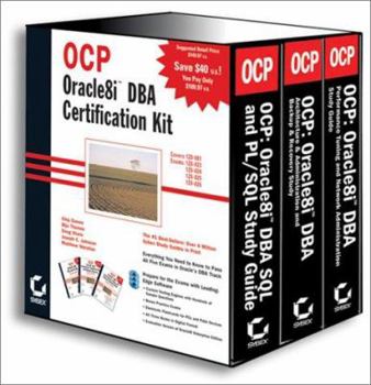 Hardcover Ocp: Orcale8i DBA Certification Kit (26820,26839,26847) [With 3 CDROMs] Book