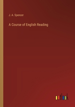 Paperback A Course of English Reading Book