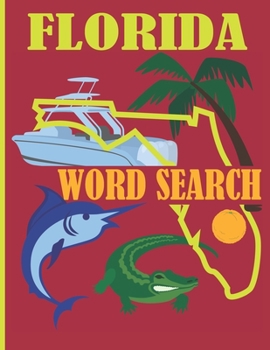 Paperback Florida Word Search: Puzzle Book Funny Gift from Sunshine State Book