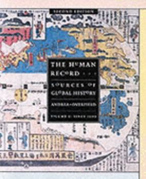 Hardcover The Human Record: Sources of Global History Book