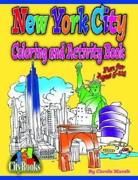 Paperback New York City Coloring & Activity Book