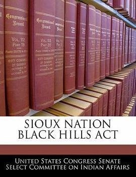 Paperback Sioux Nation Black Hills ACT Book