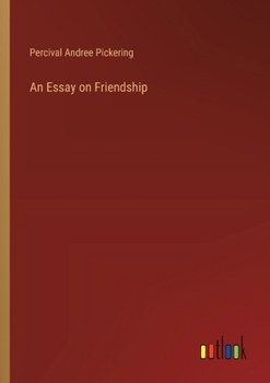 Paperback An Essay on Friendship Book