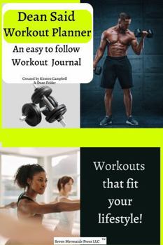 Paperback Dean Said Workout Journal & Log Book