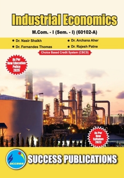 Paperback Industrial Economics, First Year, M.Com, Sem-I-English Book