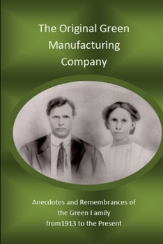 Paperback Original Green Manufacturing Company Book