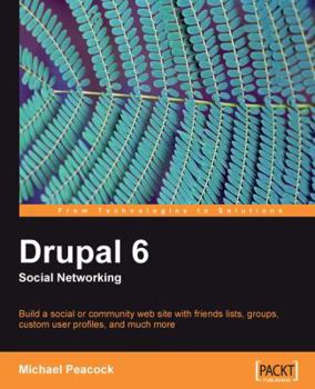 Paperback Drupal 6 Social Networking Book