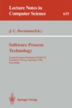 Paperback Software Process Technology: Second European Workshop, Ewspt '92, Trondheim, Norway, September 7-8, 1992. Proceedings Book