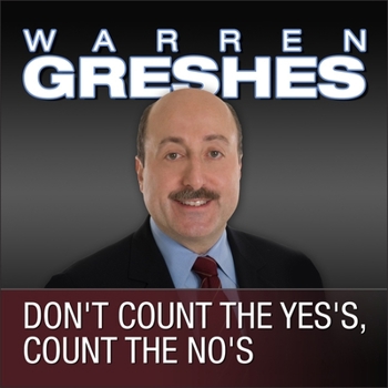 Audio CD Don't Count the Yes's, Count the No's Book