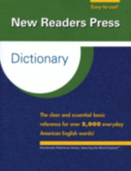 Hardcover New Readers Press Dictionary Book