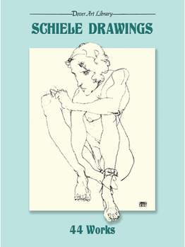 Paperback Schiele Drawings: 44 Works Book